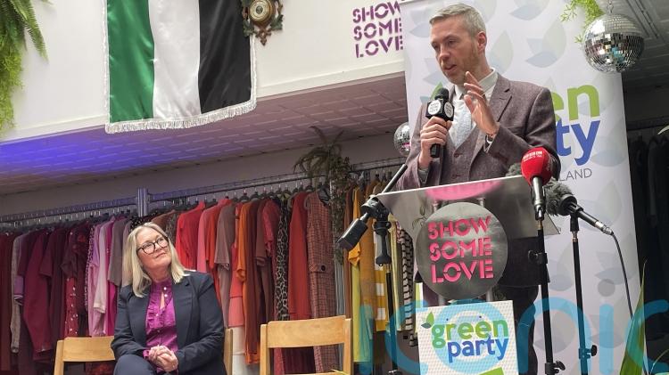 Green leader in Northern Ireland joins campaign trail for Holyrood