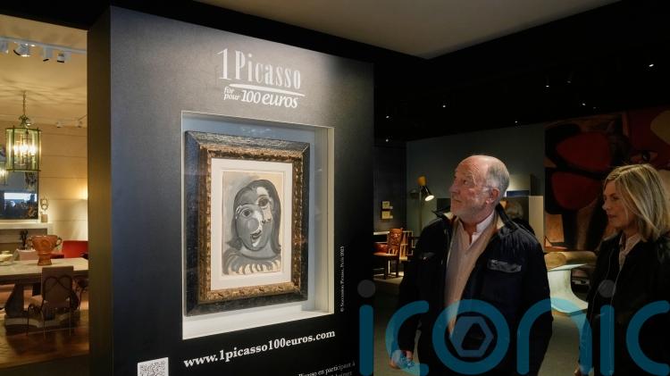 Raffle in France offers chance to own a Picasso