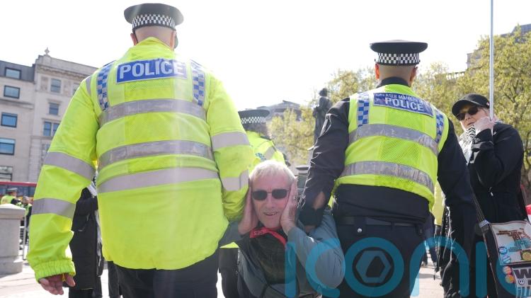 More than 200 arrested at protest against Palestine Action ban in central London