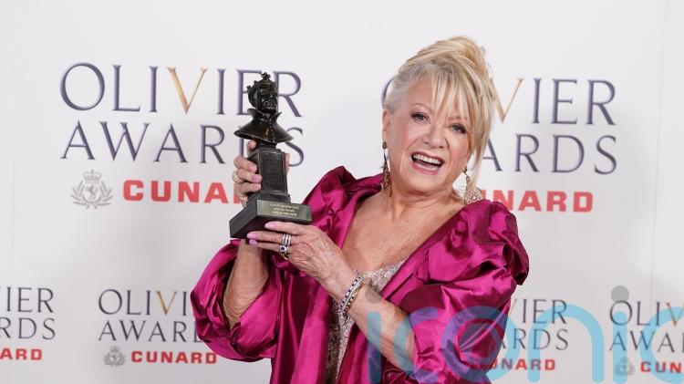 Queen pays tribute to Elaine Paige as singer honoured at Olivier Awards