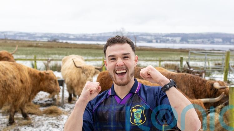 Man halfway through 3,000 mile UK walk says his team and &lsquo;cold pint&rsquo; drive him