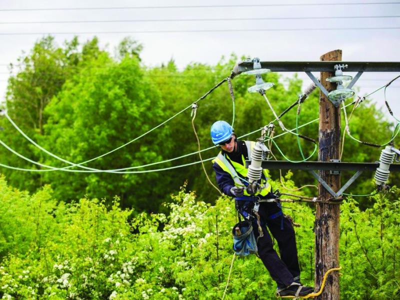 ESB crews working to restore power to 54,000 homes across Ireland affected by Storm Bram