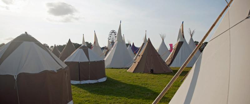 Electric Picnic glamping is a growing tread