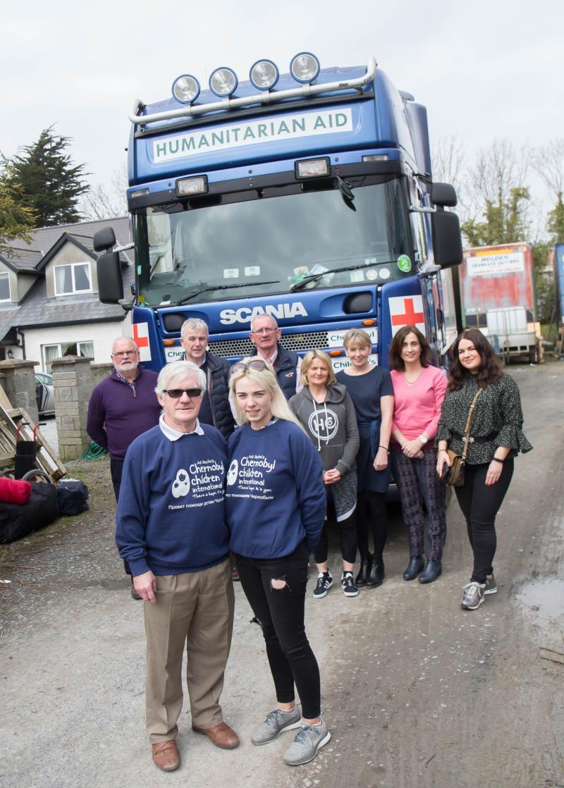 Kilkenny volunteers with Chernobyl Children International bringing aid to Belarus