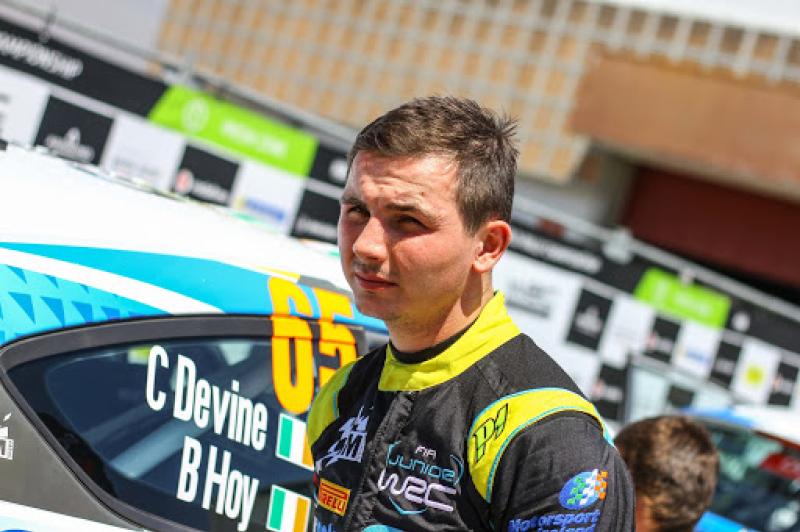 County Derry rally driver Callum Devine ready for the Italian Job