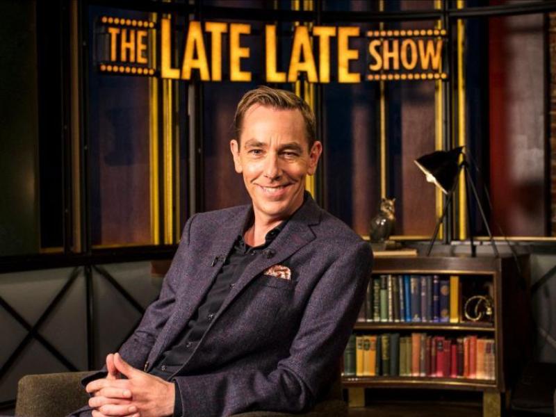 Who are the guests on the Late late Show on RTE tonight