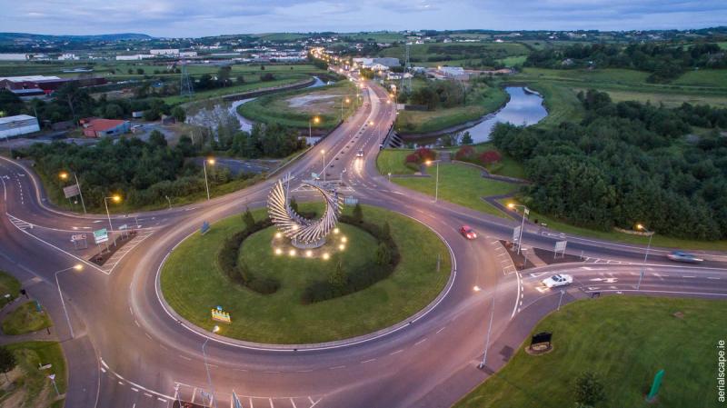 Traffic lights for major Donegal roundabout on the way?