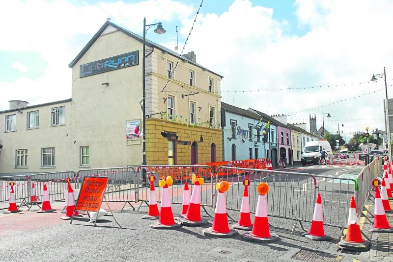 Making safe collapsed building in Mohill is a priority