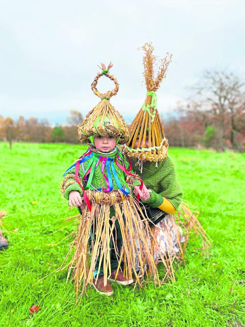 Watch: Leitrim mummers are out for Chrtistmas!