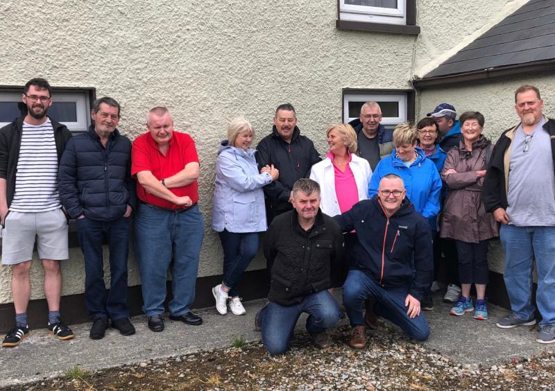 Mc Dyer and Mc Ginley extended family reunion in Glenties underway