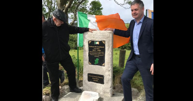 A monument unveiled in memory of 'brave' and 'determined' Eithne Coyle