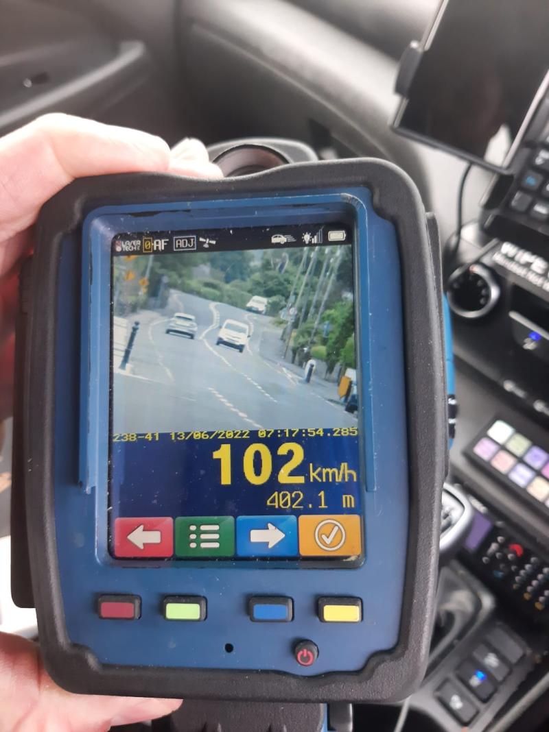 Driver clocked doing over twice the legal speed limit in Kilkenny