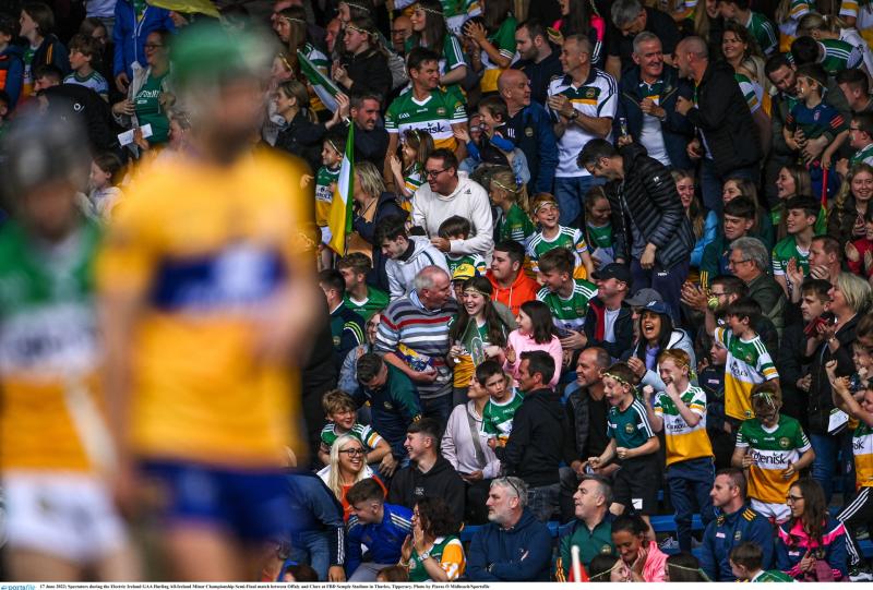 All-Ireland minor hurling final between Offaly and Tipperary fixed for Sunday, July 3 in Nowlan Park