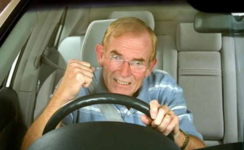 A van, instead of slowing down blew them off the road - Dolan