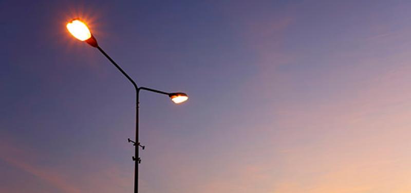 No definitive timeline given for the repair of broken street lights in Clare