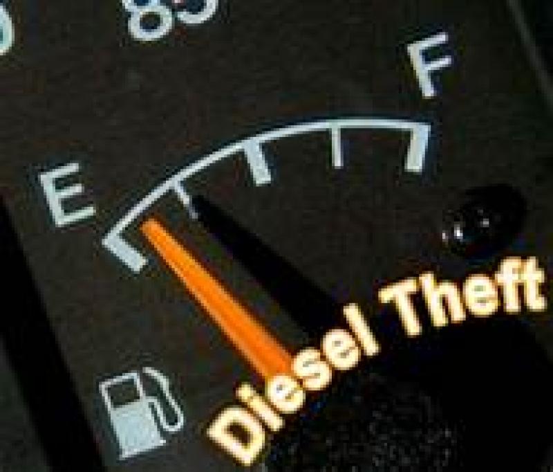 Thieves stole 400 litres of diesel from machinery in rural county Tipperary community 