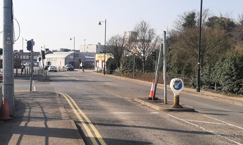 Number of traffic lights broken in Dundalk today