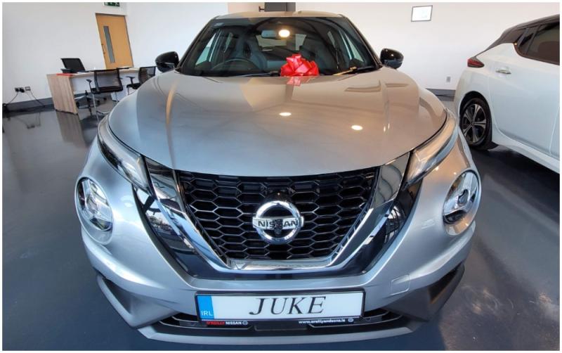 The stylish Nissan JUKE is available for 221 from O&rsquo;Reilly and Sons on the Dublin Road in Longford