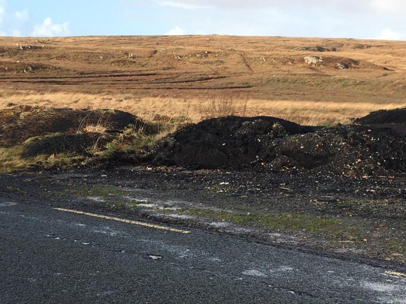 Concerns raised over tar and asphalt dumping in Doochary village