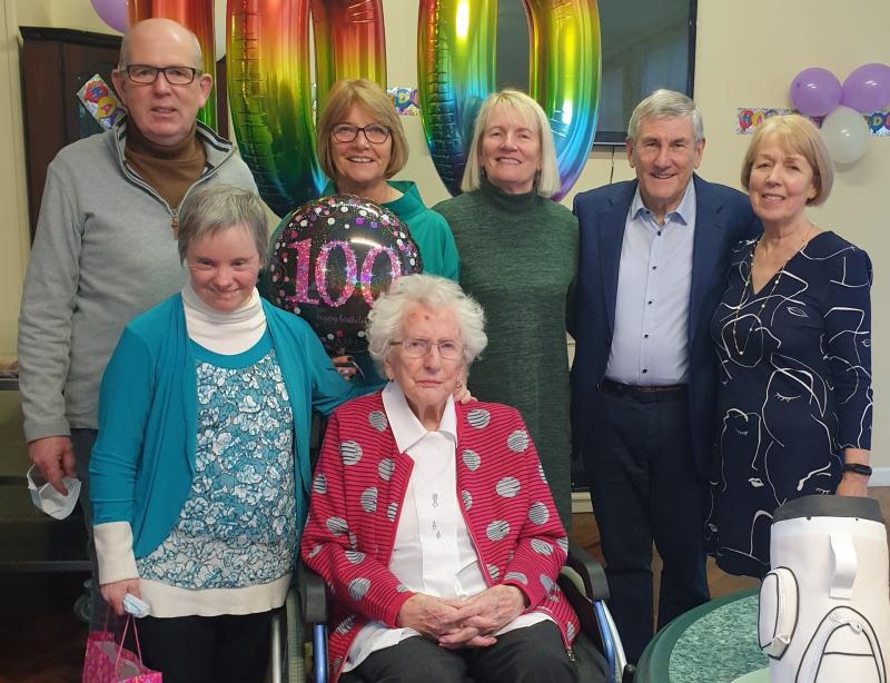 Congratulations to Maura Stenson who celebrated her 100th birthday