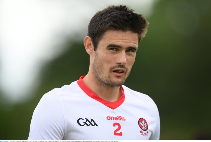 Chrissy McKaigue is confirmed as Derry's football captain