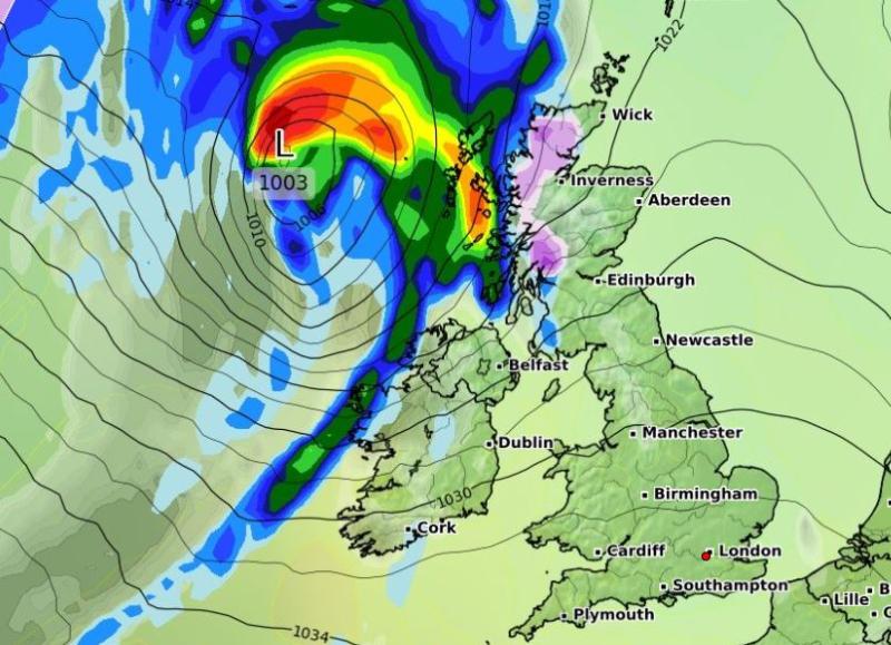 Ireland weather Met Eireann forecast
