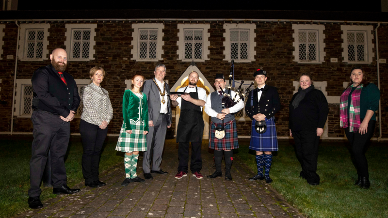 Burns night celebrated in Limavady