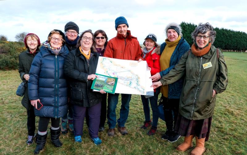 Locals and visitors alike explore the rich history the Curragh