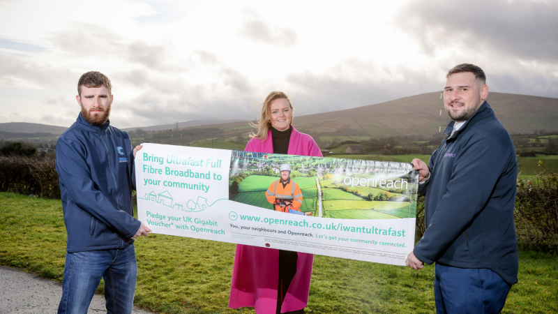 Voucher pledges deliver full fibre for over 400 Feeny homes