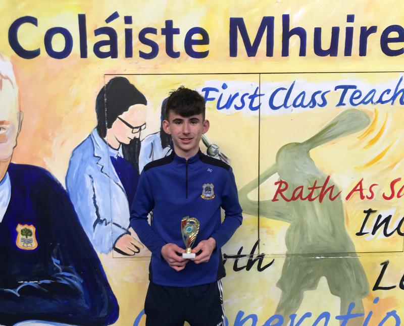Coláiste Mhuire student wins silver at  the junior boys cross country east Munster semi finals