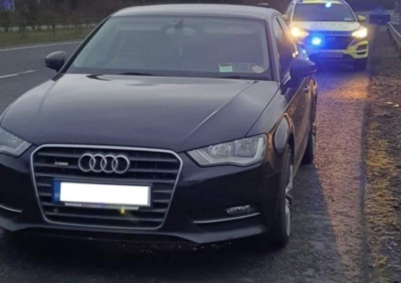 Gardai in Midlands arrest drunk driver of stolen car