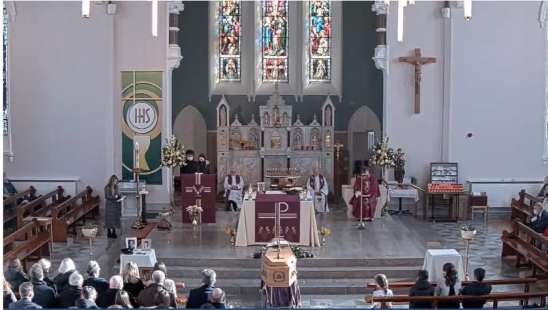 Funeral of Retd Ballyshannon Garda Supt Michael Duffy 