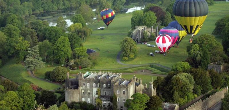 Hot Air Balloons in Birr Castle