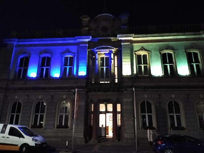 Louth County Council to light up public buildings in Ukraine colours 
