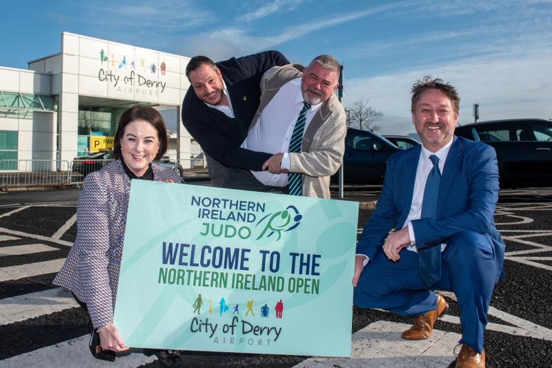 Judo returns with a bang to the Foyle Arena