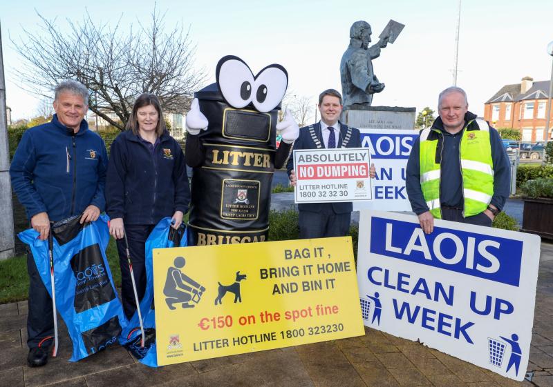 Spring into action to help clean up Laois