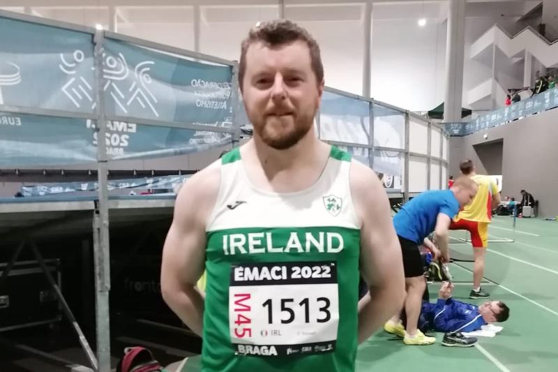 Derry's European Master Record Breaker - Olympian YAC's Martin O'Donnell
