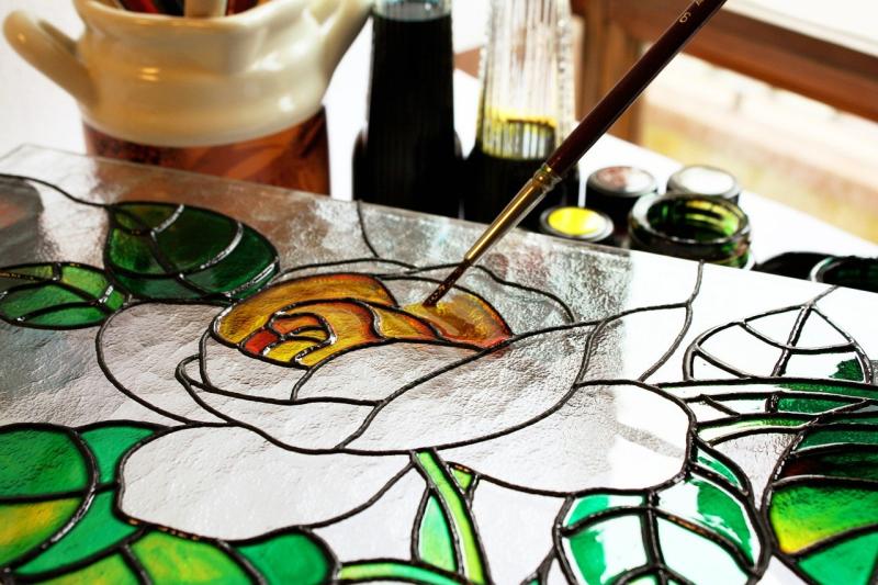 Memories of Waterford Crystal sought for stained glass mural