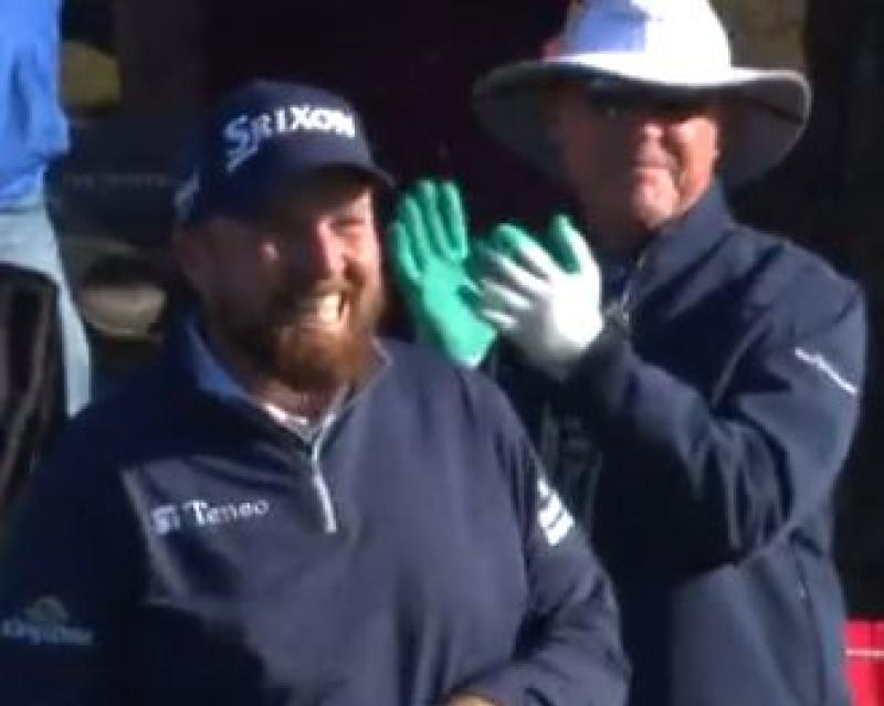 WATCH: Shane Lowry hits amazing hole in one at iconic hole at The Players Championship