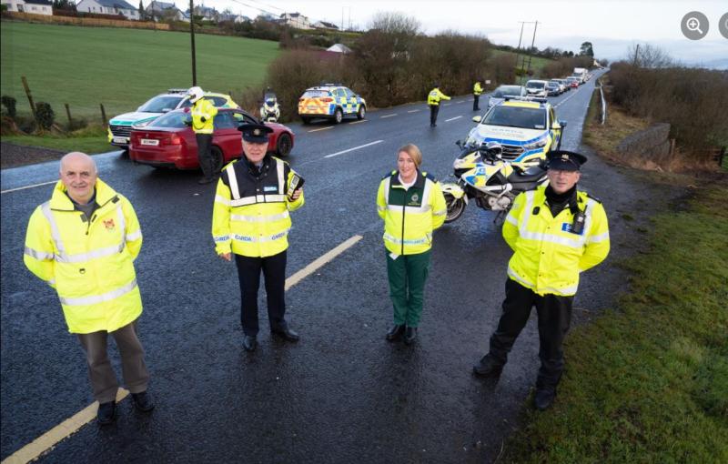 Checkpoints are already underway in Donegal this bank holiday weekend