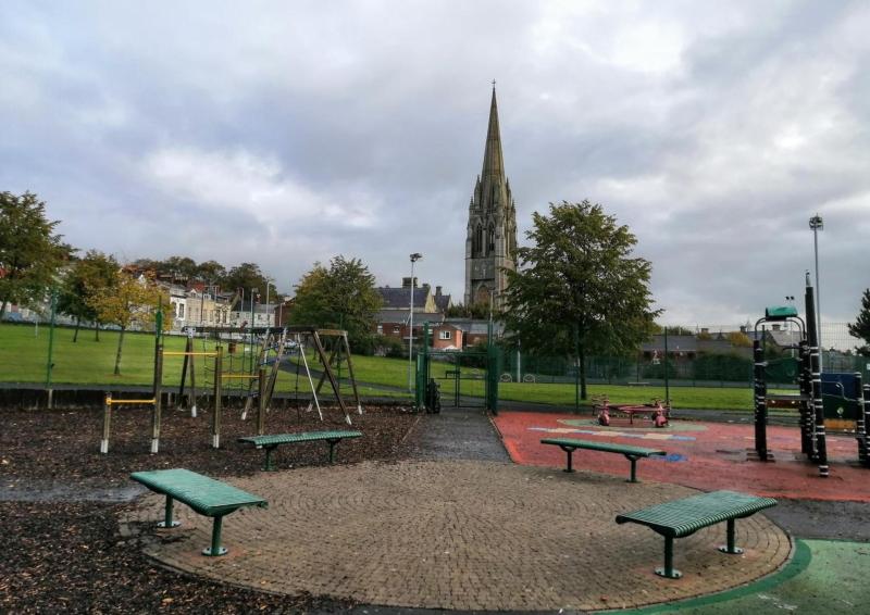 New play area surface to  be installed at Derry's Jon Clifford Bull Park