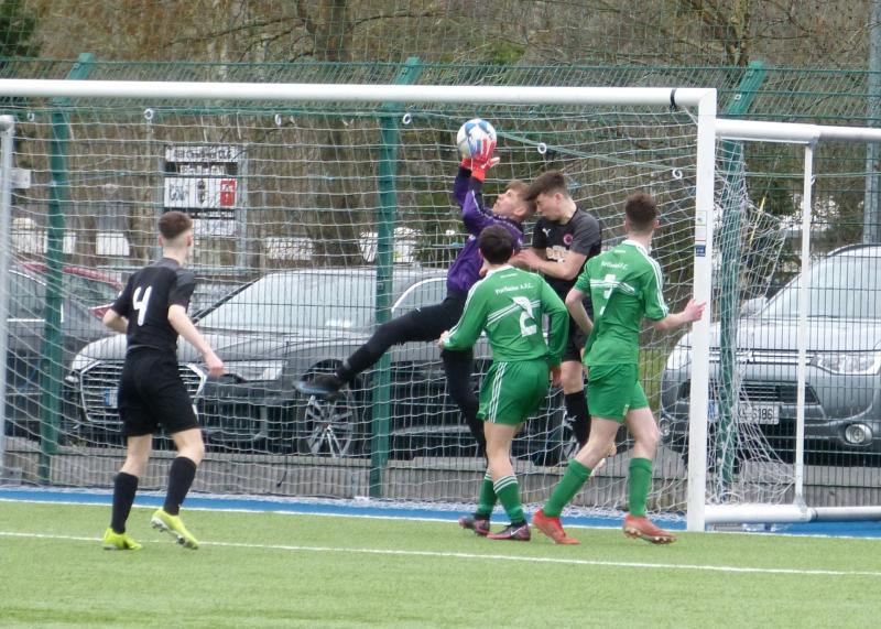 Lee hat-trick fires Portlaoise AFC into Cup semi final after 11 goal thriller