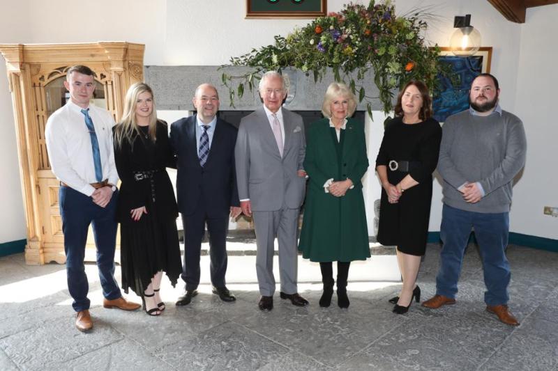 HRH Prince Charles pays tribute to schoolteacher Ashling Murphy in visit to Cashel 