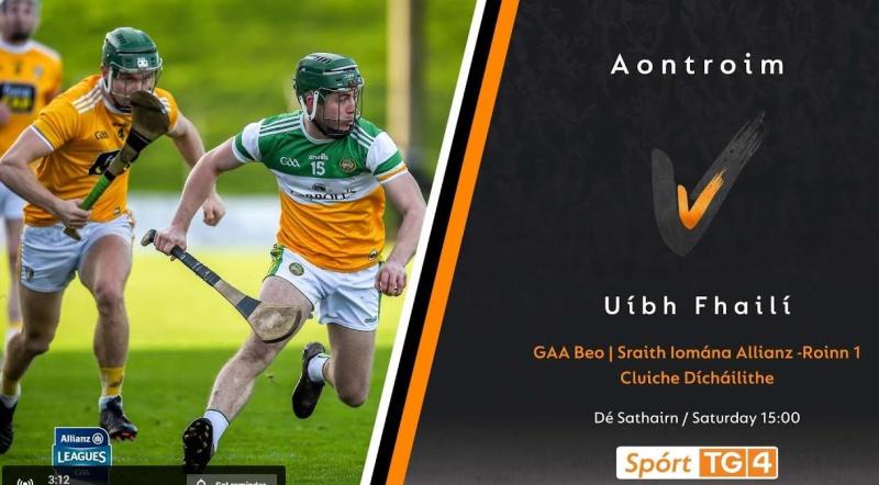 WATCH LIVE: Offaly v Antrim Division 1 Hurling League Relegation Playoff