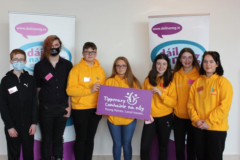 Young people in Tipperary take part in the twentieth Dáil na nÓg event