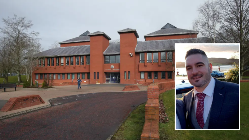 County Derry man slammed dogs into tarmac from height