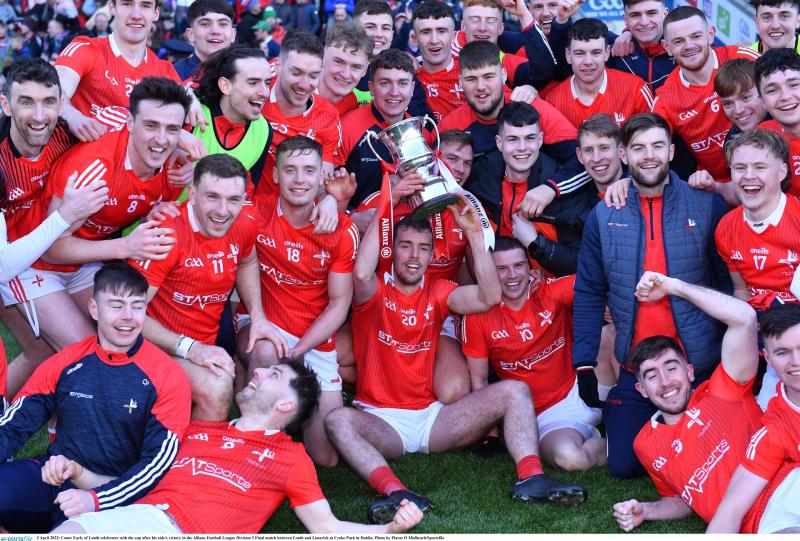 Louth Footballers crowned National Football League Division Three Champions 