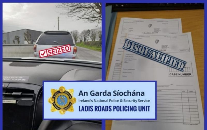 Car seized and driver arrested by Laois gardai