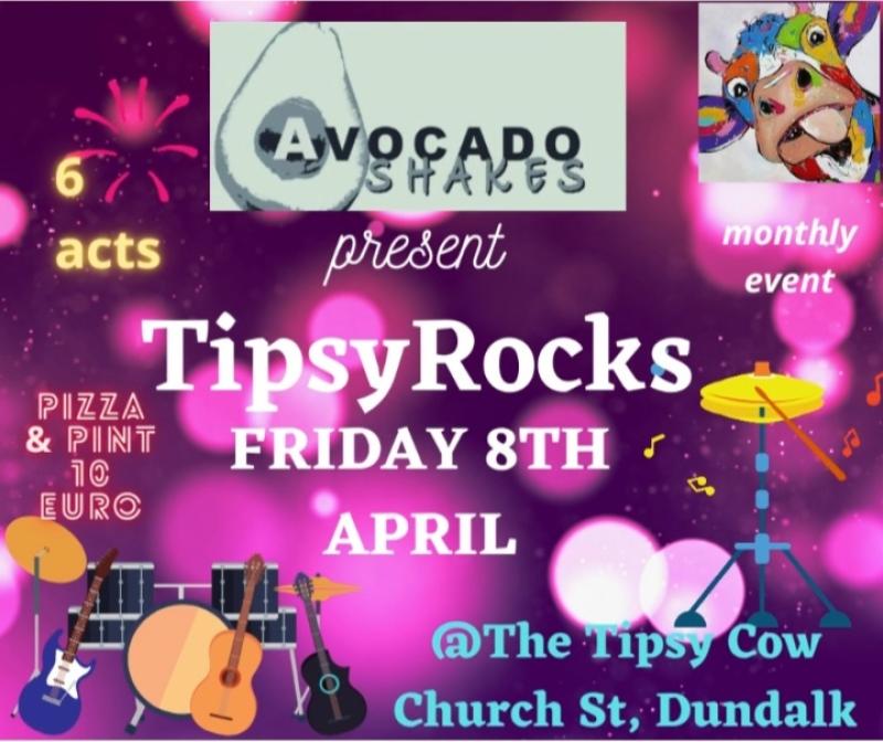 TipsyRocks music event launches in Dundalk tonight