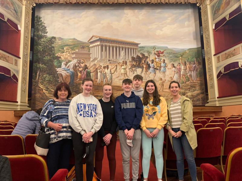 Students from Our Lady’s Secondary School visit  Sicily